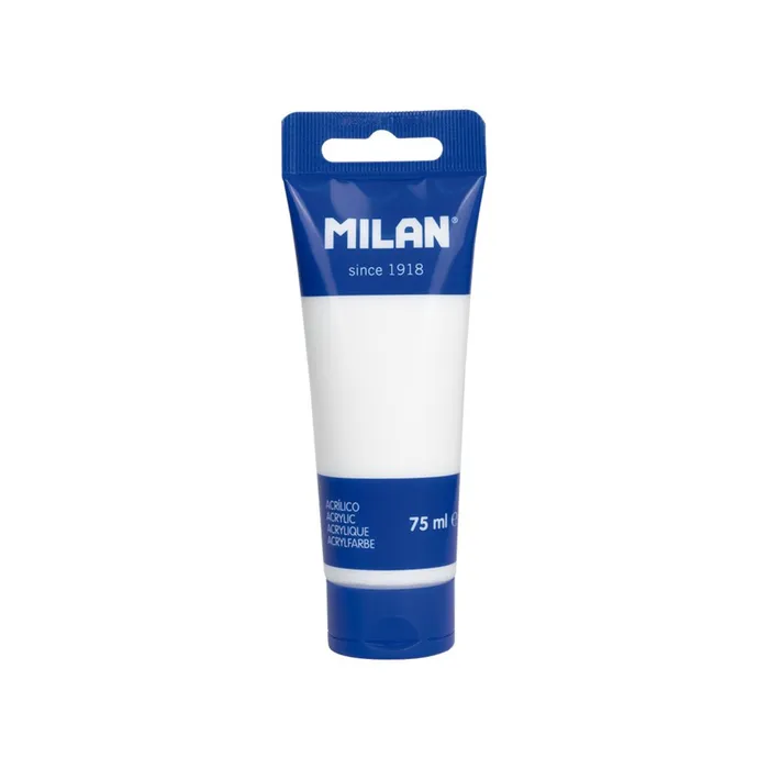 Hlavný obrázok produktu Barva akrylová MILAN 75 ml - bílá