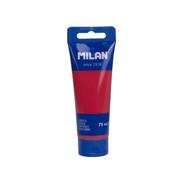 Hlavný obrázok produktu Barva akrylová MILAN 75 ml - červená karmínová