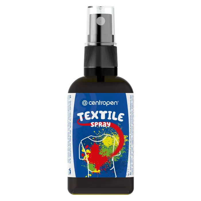 Hlavný obrázok produktu Barva na textil 1139 - spray 110ml černá