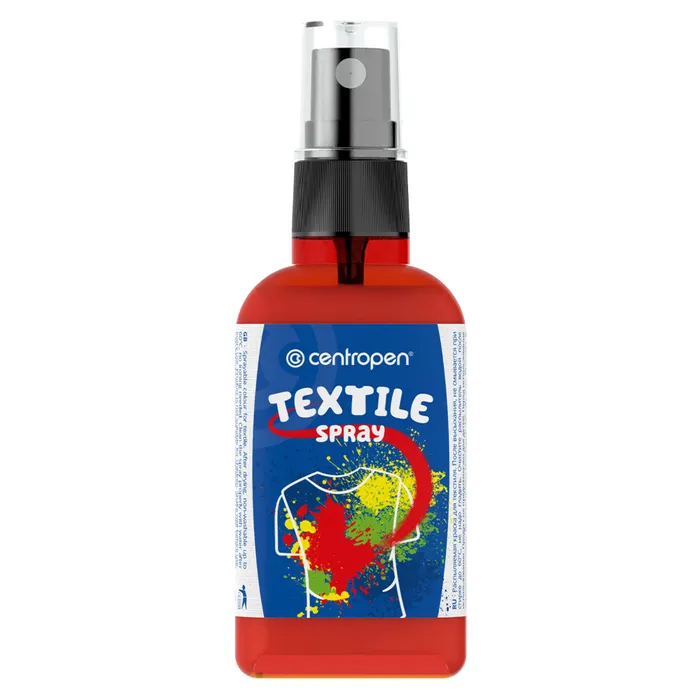 Hlavný obrázok produktu Barva na textil 1139 - spray 110ml červená