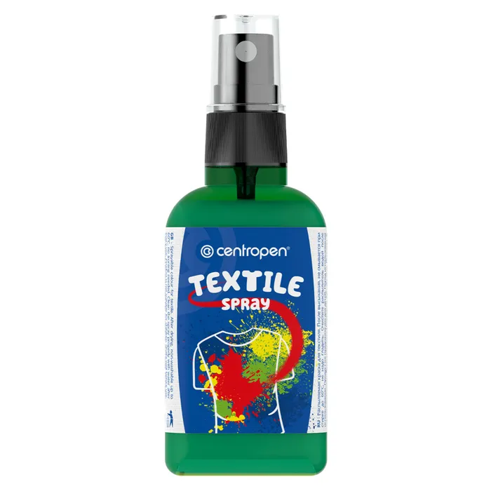 Hlavný obrázok produktu Barva na textil 1139 - spray 110ml zelená
