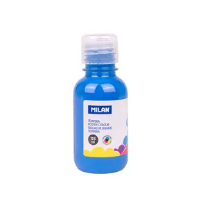 Farba temperová 125 ml modrá azúrová