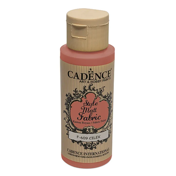 Hlavný obrázok produktu Barvy na textil Cadence Style Matt červená, 59 ml