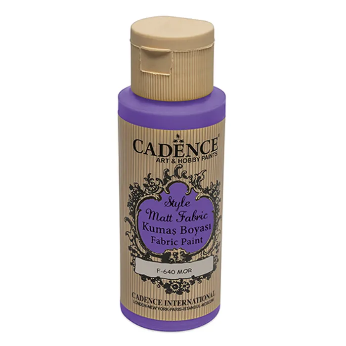 Hlavný obrázok produktu Barvy na textil Cadence Style Matt fialová, 59 ml