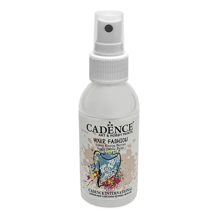 Hlavný obrázok produktu Barvy na textil Cadence Your Fashion, bílá, 100 ml