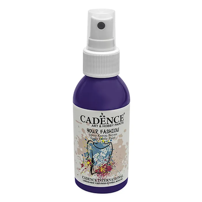 Hlavný obrázok produktu Barvy na textil Cadence Your Fashion, fialová, 100 ml