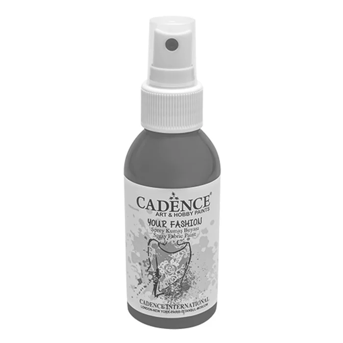 Hlavný obrázok produktu Barvy na textil Cadence Your Fashion, šedá, 100 ml