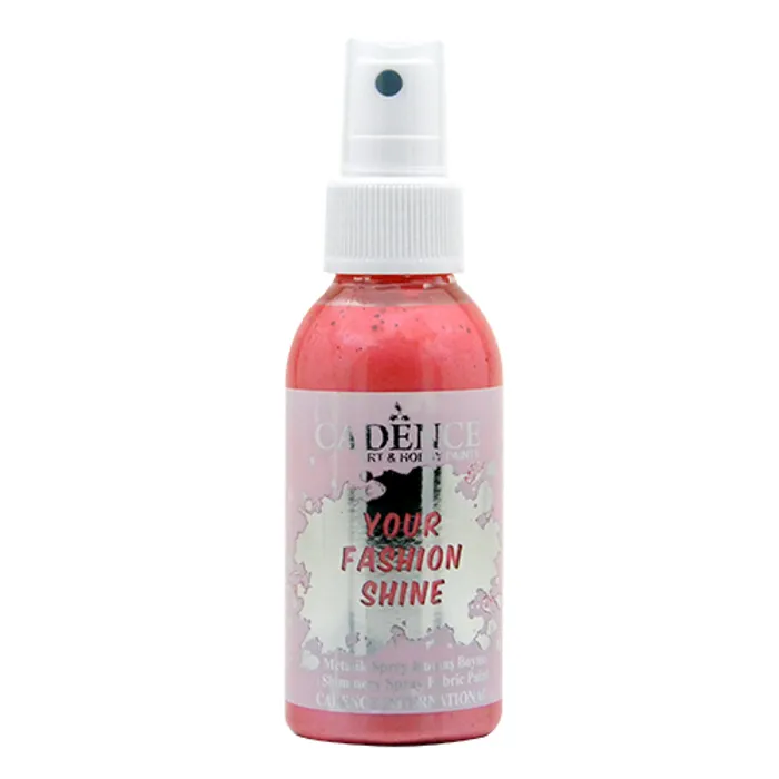Hlavný obrázok produktu Barvy na textil Cadence Your Fashion Shine červená