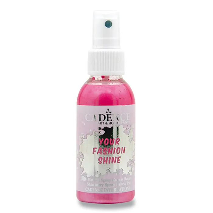 Hlavný obrázok produktu Barvy na textil Cadence Your Fashion Shine fuchsiová