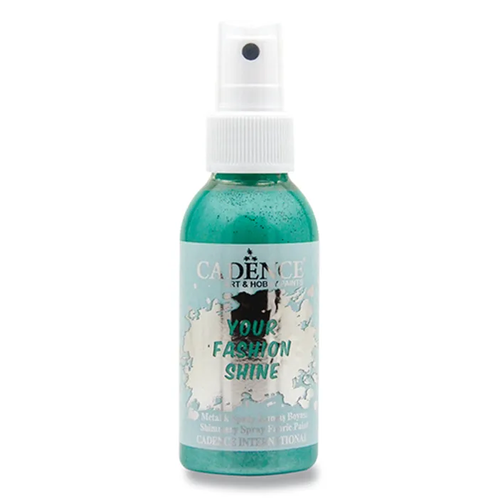 Hlavný obrázok produktu Barvy na textil Cadence Your Fashion Shine smaragdová
