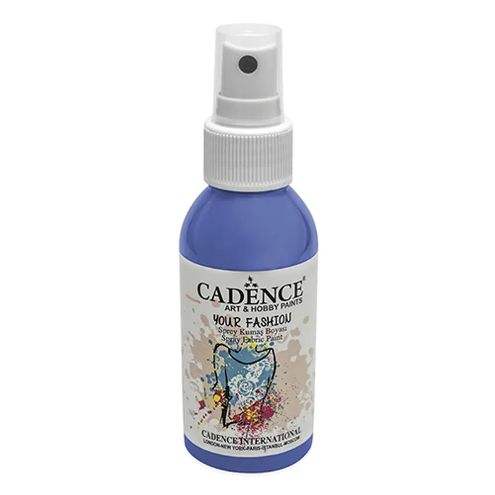 Hlavný obrázok produktu Barvy na textil Cadence Your Fashion, světle modrá, 100 ml