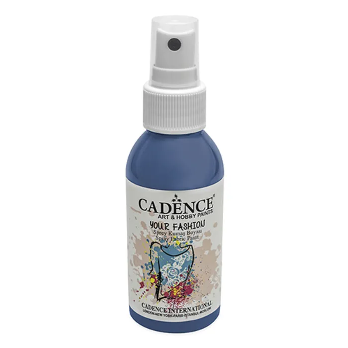 Hlavný obrázok produktu Barvy na textil Cadence Your Fashion, tmavě tyrkysová, 100 ml
