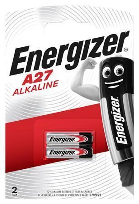 Hlavný obrázok produktu Baterie, A27/LR27/MN27, 12V, 2 ks v balení, ENERGIZER