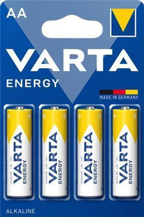 Hlavný obrázok produktu Baterie, AA (tužková), 4 ks, VARTA "Energy"