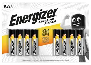 Batéria Alkaline Power, AA (tužková), 8 ks, ENERGIZER