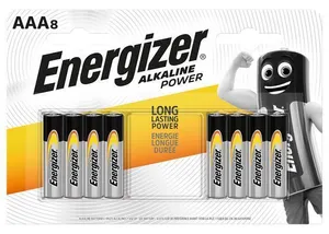 Batéria Alkaline Power, AAA (mikrotužková), 8 ks, ENERGIZER