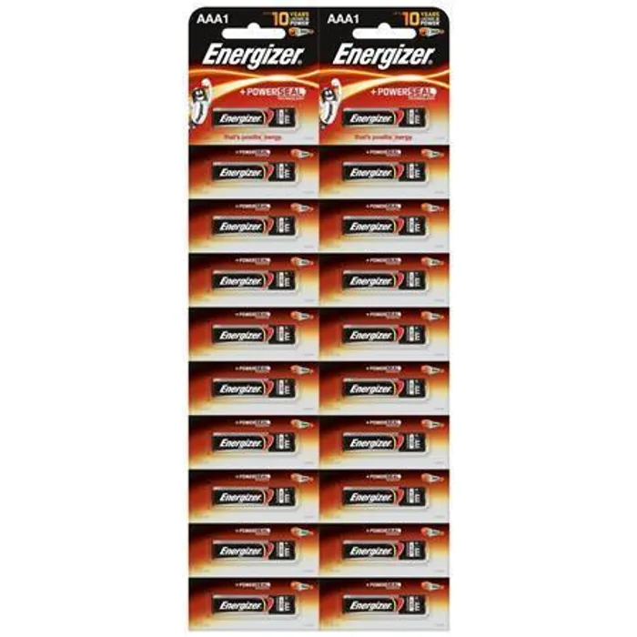 Hlavný obrázok produktu Baterie "Classic Kartella", AAA, 20ks, ENERGIZER