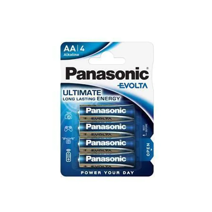Hlavný obrázok produktu Baterie "Evolta", AA 4 ks, PANASONIC