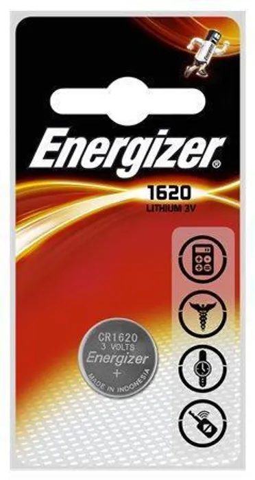 Hlavný obrázok produktu Baterie knoflíková, CR1620, 1 ks v balení, ENERGIZER