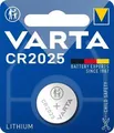 Knoflíková batéria, CR2025, 1 ks v balení, VARTA