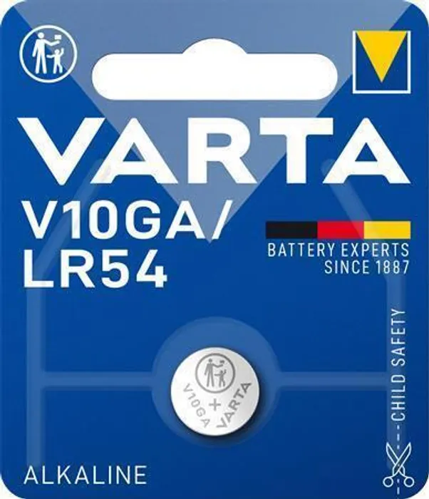 Hlavný obrázok produktu Baterie knoflíková, V10GA, 1 ks v balení, VARTA
