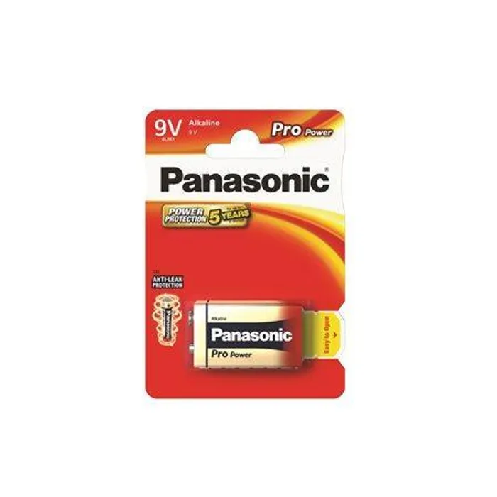 Hlavný obrázok produktu Baterie "Pro power", 9V, 1 ks, PANASONIC