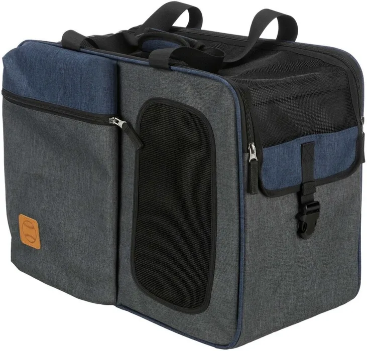 Hlavný obrázok produktu Batoh a nosítko TARA 2v1, 25 x 38 x 50 cm, šedá/modrá (max. 7kg)