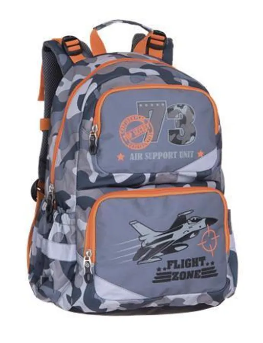 Hlavný obrázok produktu Batoh "Anatomic Flight Zone", šedá-oranžová, anatomický, PULSE