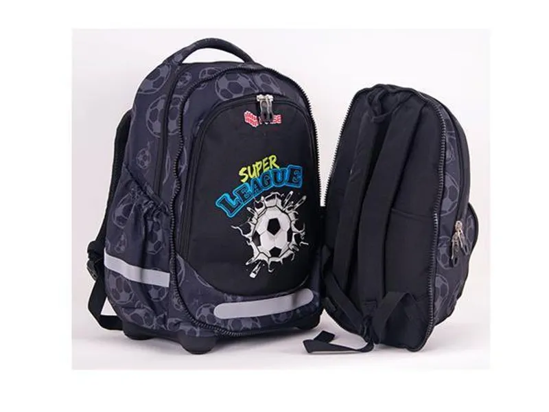 Hlavný obrázok produktu Batoh "Kids Football League", černý, anatomický, 2 in 1, PULSE