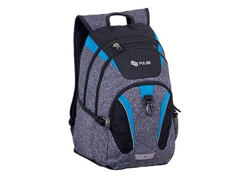 Hlavný obrázok produktu Batoh "MVP", šedý-modrý, přihrádka na notebook, PULSE