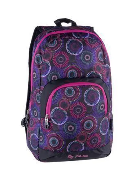 Hlavný obrázok produktu Batoh "Solo Purple Flower", fialová-růžová, 20l, PULSE