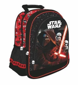 Batoh, "Star Wars Episode7", červený, 15", UNIPAP