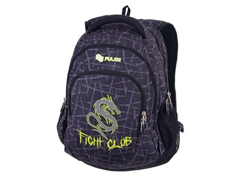 Hlavný obrázok produktu Batoh "Teens Fight Club", černý-zelený, PULSE