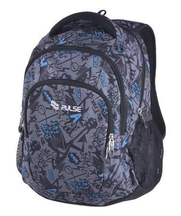 Hlavný obrázok produktu Batoh "Teens Graffiti", šedá, 23l, PULSE