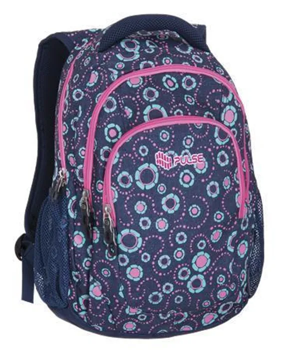 Hlavný obrázok produktu Batoh "Teens Jeans Flower", modrá-růžová, PULSE
