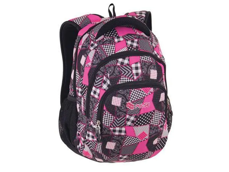 Hlavný obrázok produktu Batoh "Teens Patch", růžovo-šedá, PULSE