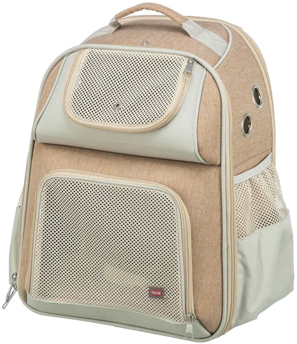 Hlavný obrázok produktu Batoh WILLOW, 38 × 25 × 45 cm, do 7 kg, nylon, béžová/hnědá