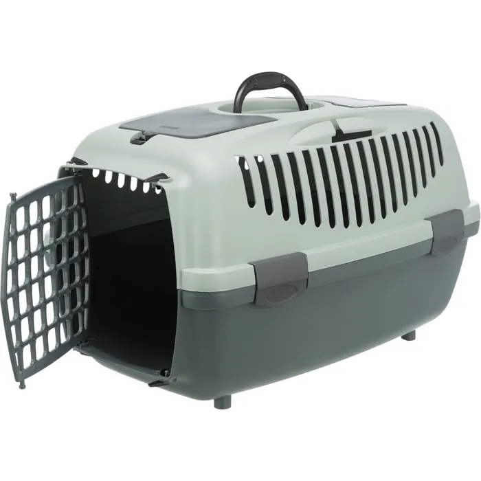 Hlavný obrázok produktu Be Eco Capri 3 transportní box, S: 40 x 38 x 61 cm, antracit/ šedo-zelená (max. 12kg)