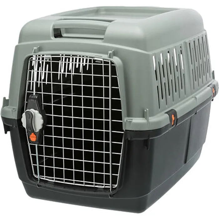 Hlavný obrázok produktu Be Eco Giona 4 transportní box, S-M: 50 x 51 x 70 cm, antracit/ šedo-zelená (max. 18kg)