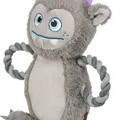Ďalší obrázok produktu Be Eco Monster - příšerka, hračka/přetahovadlo pro psy, 33 cm, polyester/bavlna, šedá