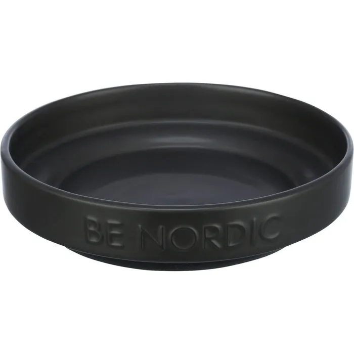 Hlavný obrázok produktu BE NORDIC keramická miska plytká, 0.3l / 16 cm, černá