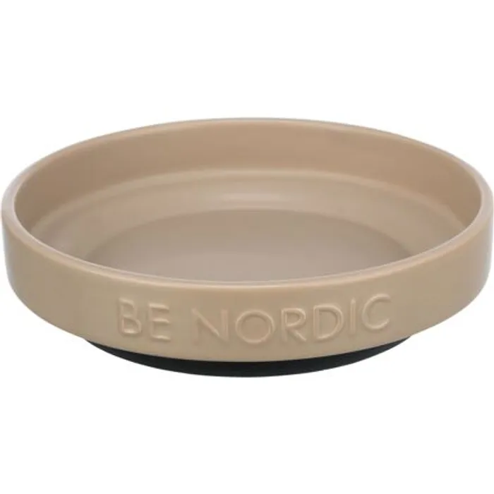 Hlavný obrázok produktu BE NORDIC keramická miska plytká, 0.3l / 16 cm, šedohnědá