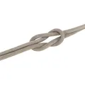 BE NORDIC okrúhle kožené vodítko XS-L: 1.20 m/ 8 mm, sivá