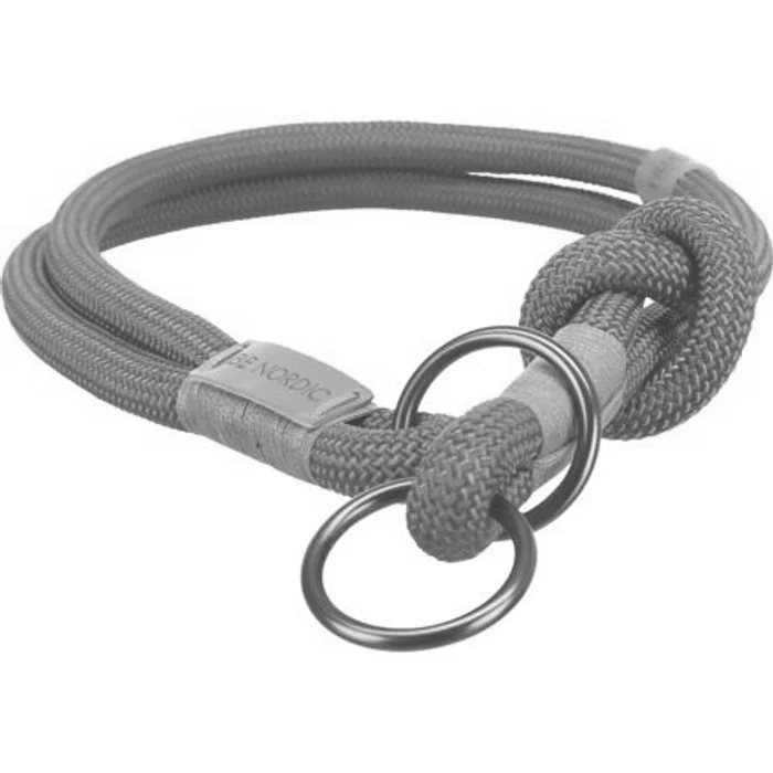 Hlavný obrázok produktu BE NORDIC polostahovací obojek, petrolejová/světlešedá L: 50 cm/ o 13 mm