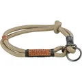 Ďalší obrázok produktu BE NORDIC polosťahovací obojok, piesková/čierna L: 50 cm/ o 13 mm