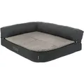 BENDSON Vital pohovka s 1/2 okrajom, tmavosivá/svetlosivá 80 x 60 cm