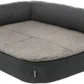 Ďalší obrázok produktu BENDSON Vital pohovka s 1/2 okrajom, tmavosivá/svetlosivá 80 x 60 cm