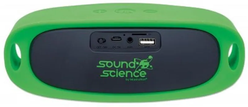 Hlavný obrázok produktu Bezdrátový reproduktor "Sound Science Orbit", přenosný, Bluetooth, zelená, MANHATTAN
