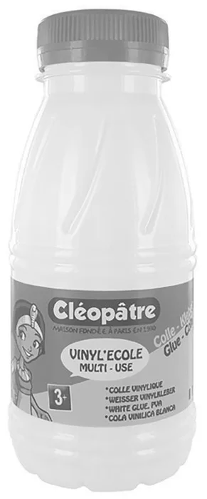 Hlavný obrázok produktu Bílé PVA lepidlo VINYL'ECOLE 250 g, CLEOPATRE