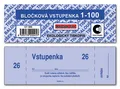 Ďalší obrázok produktu Bločková vstupenka 1-100 ET300